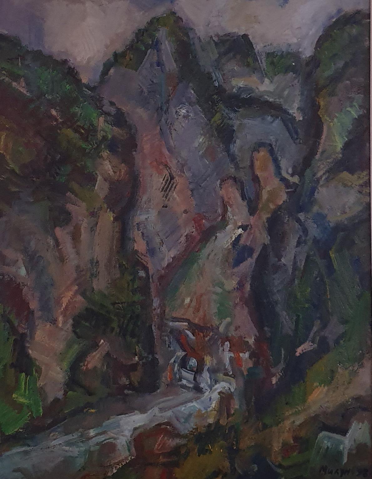 155. Rugovska klisura, Ulje na platnu, 1998, 64x83, 160€